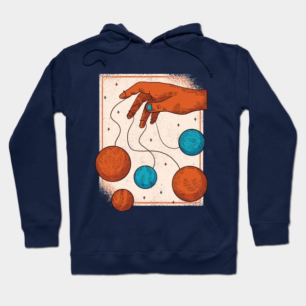 Planet Puppets Design Hoodie by LR_Collections